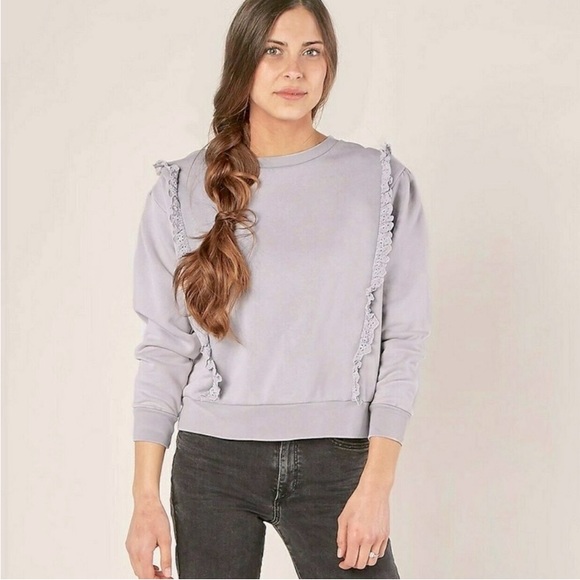 Rylee + Cru Tops - Rylee + Cru Scarlette Pullover sweatshirt size medium